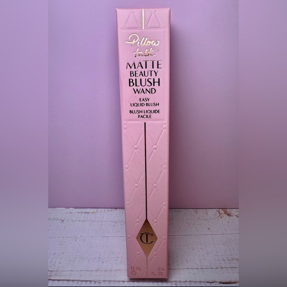 Charlotte Tilbury MATTE BEAUTY BLUSH WAND PILLOW TALK (PEACH POP) 12ml/0.4 fl oz - Picture 1 of 3